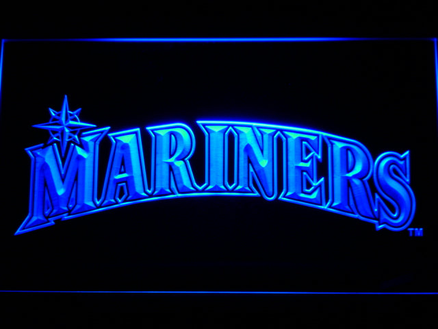 FREE Seattle Mariners (6) LED Sign - Blue - TheLedHeroes