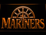 Seattle Mariners (8) LED Neon Sign Electrical - Orange - TheLedHeroes