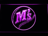 Seattle Mariners (10) LED Neon Sign Electrical - Purple - TheLedHeroes