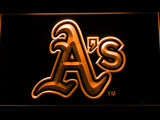 FREE Oakland Athletics (2) LED Sign - Orange - TheLedHeroes