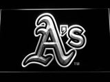 Oakland Athletics (2) LED Neon Sign Electrical - White - TheLedHeroes