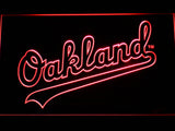 FREE Oakland Athletics (4) LED Sign - Red - TheLedHeroes