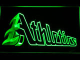 Oakland Athletics (5) LED Neon Sign USB - Green - TheLedHeroes
