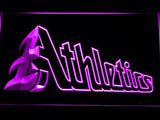 Oakland Athletics (5) LED Neon Sign USB - Purple - TheLedHeroes