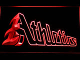 Oakland Athletics (5) LED Neon Sign USB - Red - TheLedHeroes