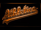 Oakland Athletics (6) LED Neon Sign USB - Orange - TheLedHeroes