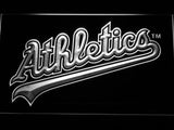 Oakland Athletics (6) LED Neon Sign Electrical - White - TheLedHeroes