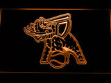 Oakland Athletics (7) LED Neon Sign Electrical - Orange - TheLedHeroes