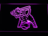 Oakland Athletics (7) LED Neon Sign USB - Purple - TheLedHeroes