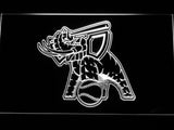 Oakland Athletics (7) LED Neon Sign Electrical - White - TheLedHeroes