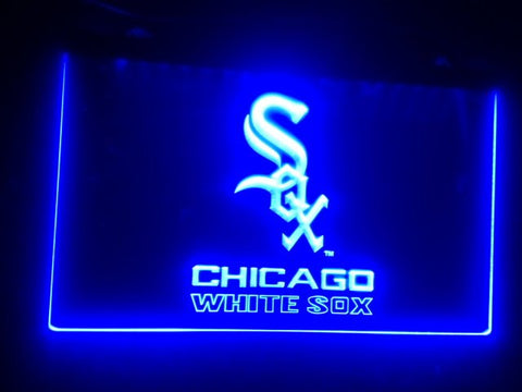 FREE Chicago White Sox (2) LED Sign - Blue - TheLedHeroes