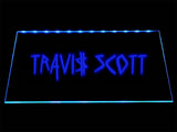 Travis Scott (3) LED Neon Sign Electrical - Blue - TheLedHeroes