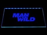 Man VS Wild LED Neon Sign Electrical - Blue - TheLedHeroes