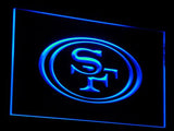 FREE San Francisco 49ers LED Sign - Blue - TheLedHeroes
