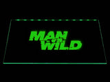 Man VS Wild LED Neon Sign Electrical - Green - TheLedHeroes