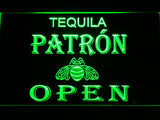FREE Tequila Patron Open LED Sign - Green - TheLedHeroes