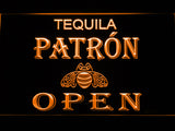 FREE Tequila Patron Open LED Sign - Orange - TheLedHeroes