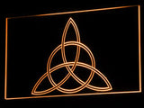Charmed Logo LED Neon Sign USB - Orange - TheLedHeroes