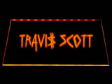 Travis Scott (3) LED Neon Sign USB - Orange - TheLedHeroes