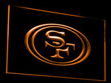 FREE San Francisco 49ers LED Sign - Orange - TheLedHeroes