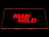 Man VS Wild LED Neon Sign Electrical - Red - TheLedHeroes
