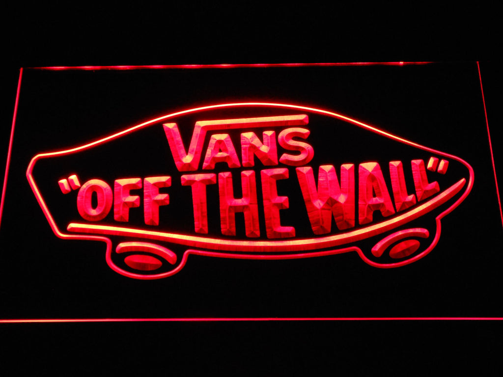 Vans LED Neon Sign Electrical - Red - TheLedHeroes