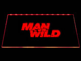 FREE Man VS Wild LED Sign - Red - TheLedHeroes
