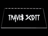 Travis Scott (3) LED Neon Sign USB - White - TheLedHeroes