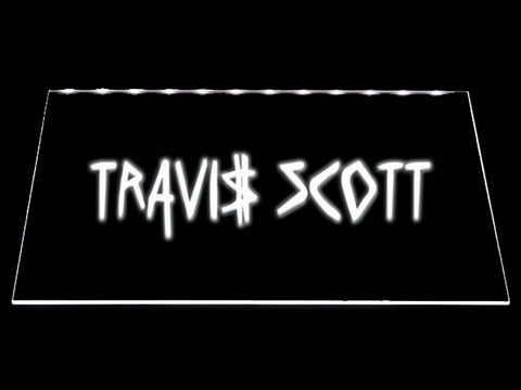 Travis Scott (3) LED Neon Sign Electrical - White - TheLedHeroes