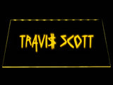 Travis Scott (3) LED Neon Sign USB - Yellow - TheLedHeroes