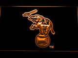 Oakland Athletics (9) LED Neon Sign Electrical - Orange - TheLedHeroes