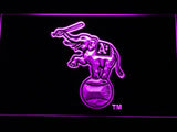 Oakland Athletics (9) LED Neon Sign USB - Purple - TheLedHeroes