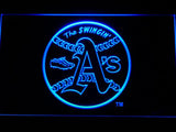 Oakland Athletics (10) LED Neon Sign USB - Blue - TheLedHeroes