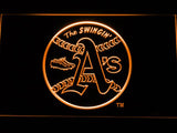 Oakland Athletics (10) LED Neon Sign USB - Orange - TheLedHeroes