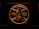 FREE Oakland Athletics (10) LED Sign - Orange - TheLedHeroes