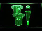 New York Yankees Uniform LED Neon Sign Electrical - Green - TheLedHeroes