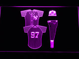 FREE New York Yankees Uniform LED Sign - Purple - TheLedHeroes