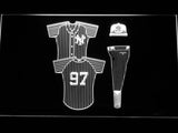 New York Yankees Uniform LED Neon Sign Electrical - White - TheLedHeroes