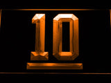 New York Yankees #10 Phil Rizzuto LED Neon Sign Electrical - Orange - TheLedHeroes