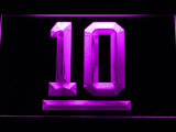 New York Yankees #10 Phil Rizzuto LED Neon Sign Electrical - Purple - TheLedHeroes