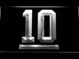 New York Yankees #10 Phil Rizzuto LED Neon Sign Electrical - White - TheLedHeroes
