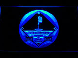 New York Yankees Bob Sheppard LED Neon Sign USB - Blue - TheLedHeroes