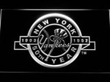 New York Yankees 50th Anniversary LED Neon Sign Electrical - White - TheLedHeroes