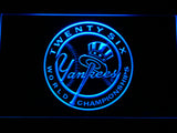FREE New York Yankees 26th WC LED Sign - Blue - TheLedHeroes