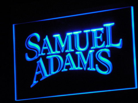 FREE Samuel Adams LED Sign - Blue - TheLedHeroes