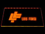 Luis Fonsi LED Neon Sign Electrical - Orange - TheLedHeroes