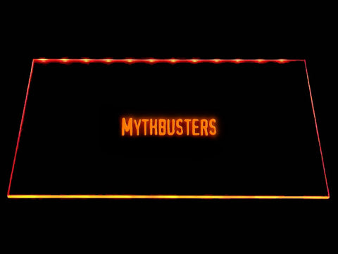 MythBusters LED Neon Sign USB - Orange - TheLedHeroes