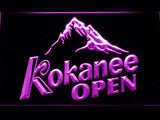 Kokannee Open LED Neon Sign Electrical - Purple - TheLedHeroes