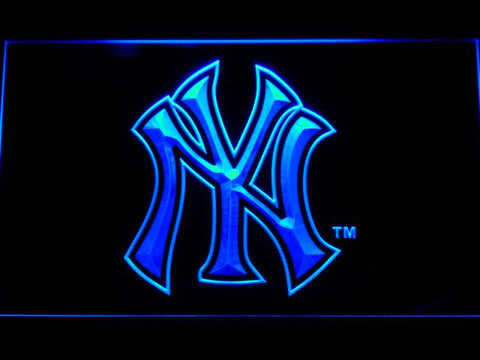 New York Yankees (5) LED Neon Sign Electrical - Blue - TheLedHeroes