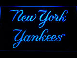 New York Yankees (6) LED Neon Sign USB - Blue - TheLedHeroes